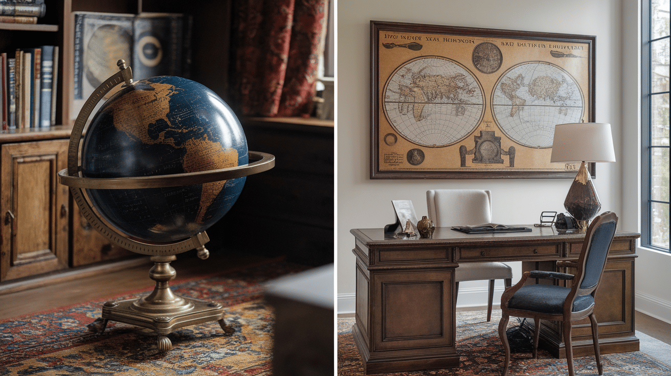 Vintage_Globe_or_Map_Print