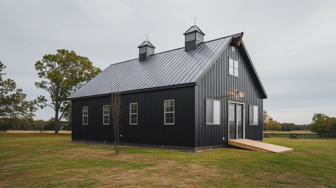 What_Is_a_Black_Pole_Barn_House