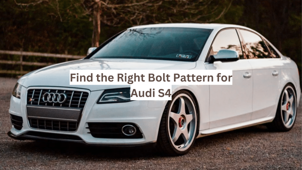 audi s4 bolt pattern