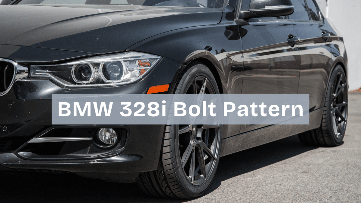 Find the Right Bolt Pattern for Your BMW 328i - Opple House