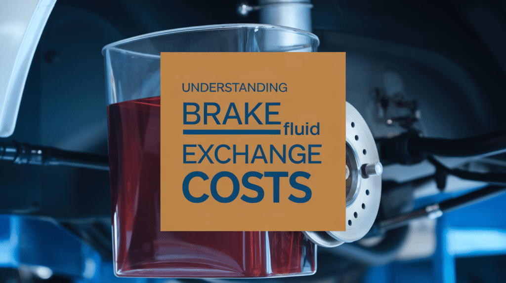 brake fluid exchange cost