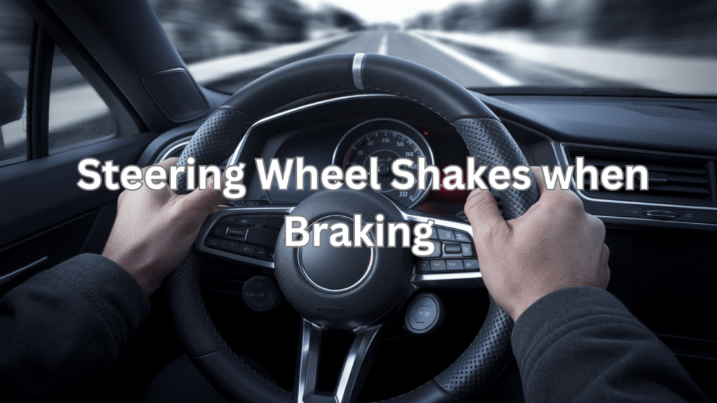 steering wheel shakes when braking