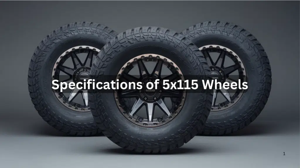 Understanding the Specifications of 5×115 Wheels