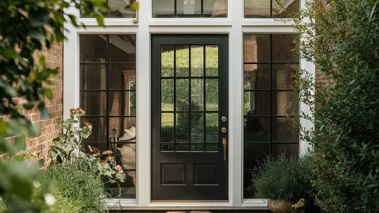 A-10_Glass_Paneled_Doors_With_Grid_Inserts