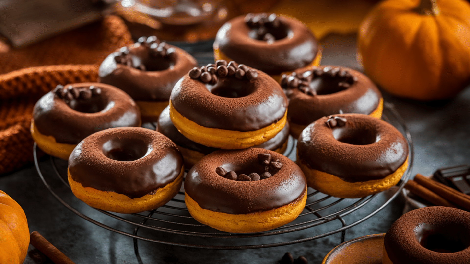 Chocolate_Pumpkin_Donut