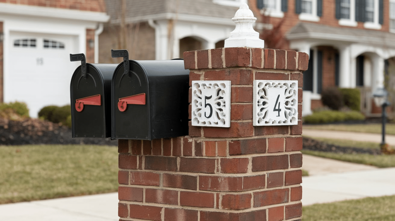 Double_Brick_Mailbox
