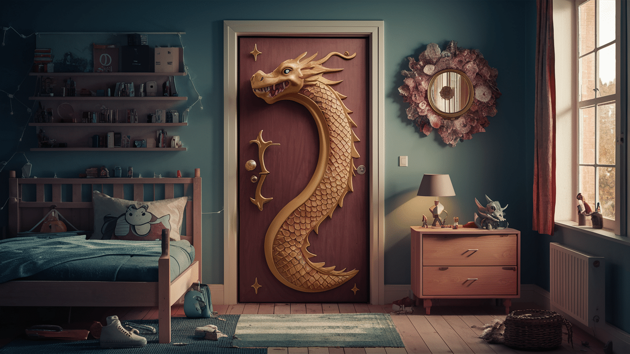 Dragon-Themed_Door