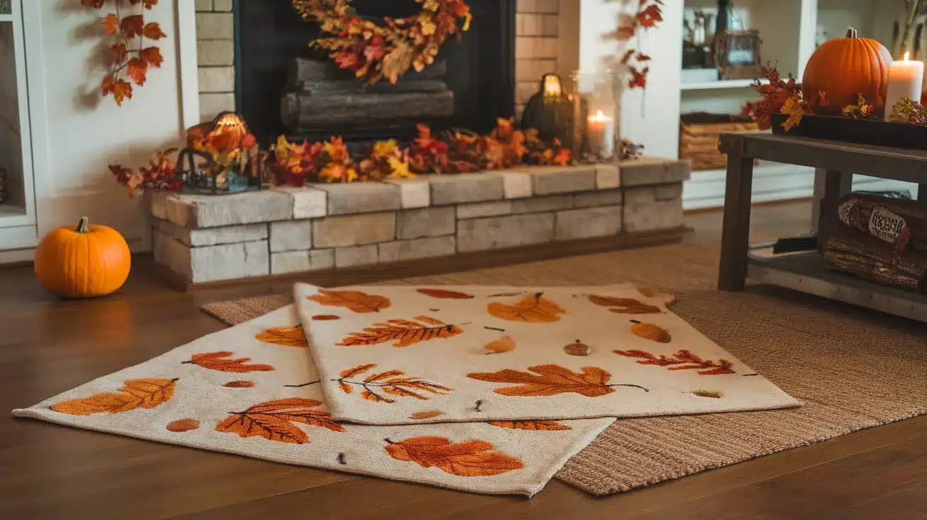 Fall-themed_Throw_Rug