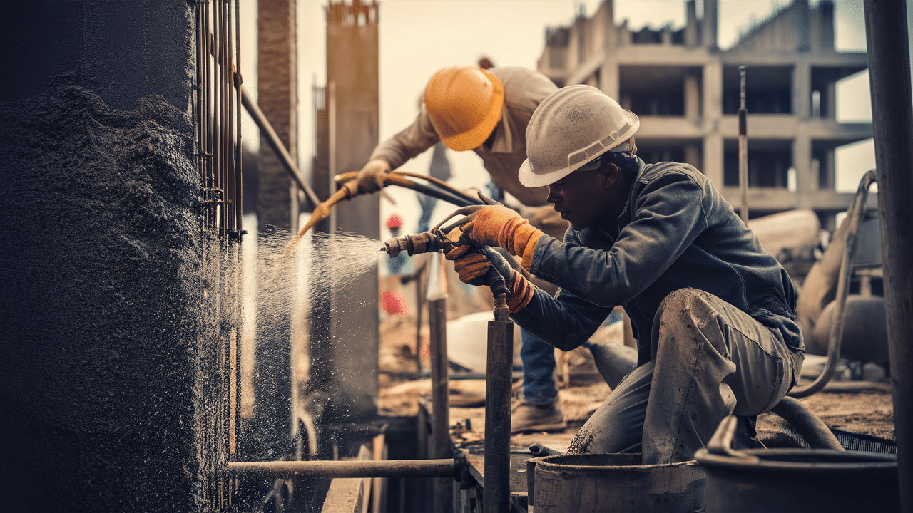 Gunite_Application
