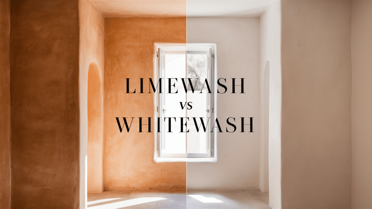 How Limewash and Whitewash Compare for Interior Walls - Opple House