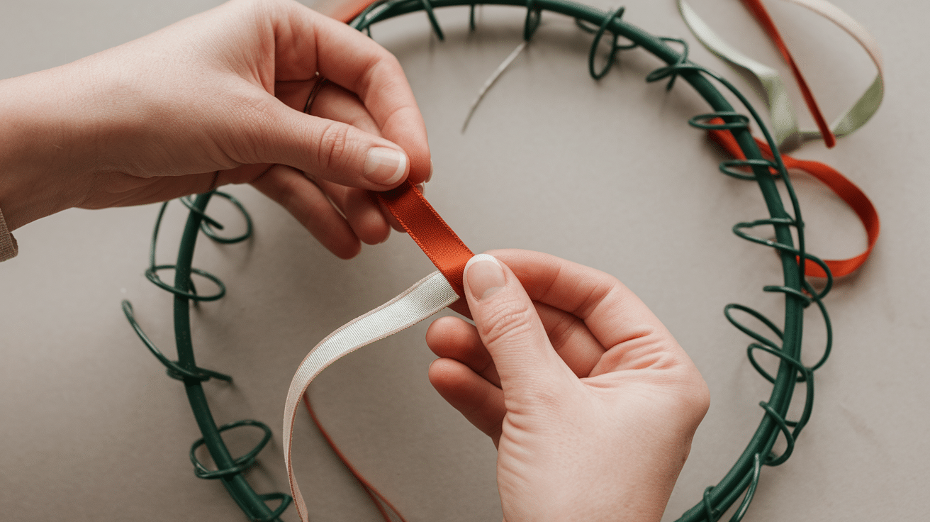 How_to_Tie_the_Ribbon_to_the_Frame