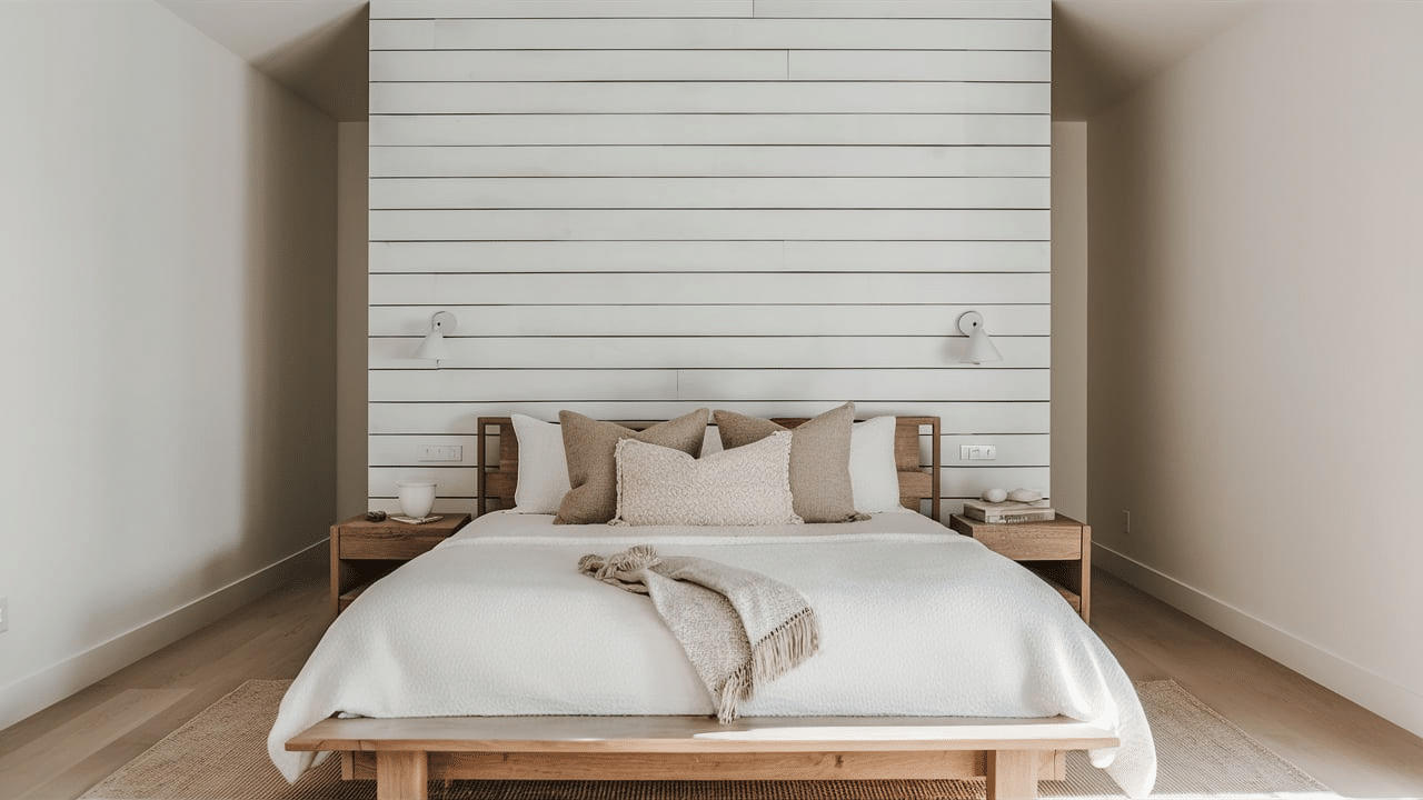 Shiplap_Accent_Wall_Behind_the_Bed