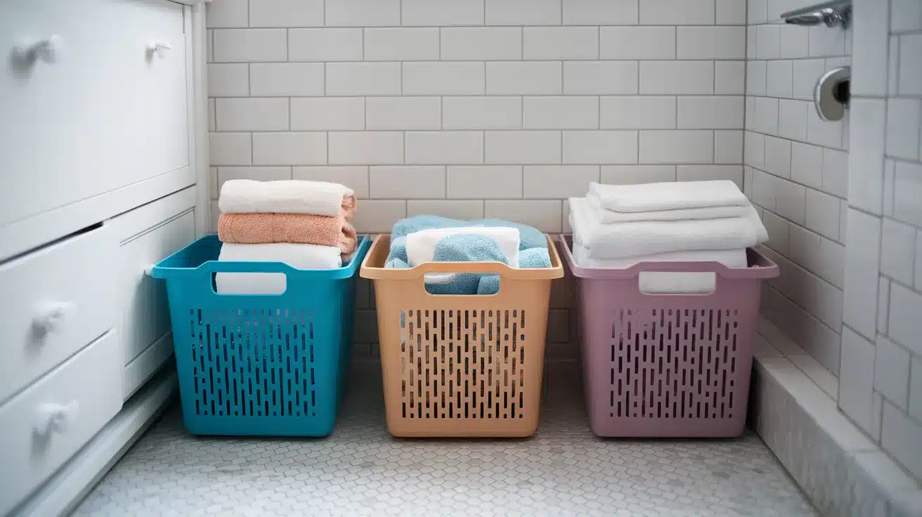 Towel_Drop_Basket_System