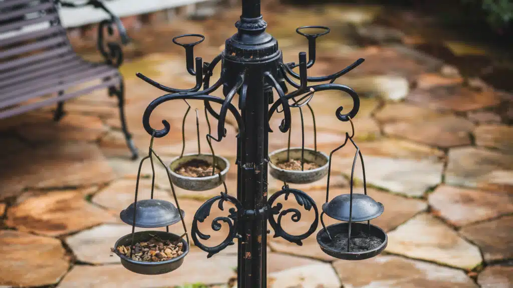 Vintage Lamp Post Conversion