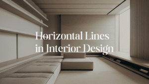 Horizontal Lines in Interior Design: Simple Guide - Opple House
