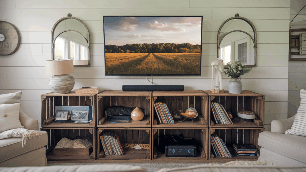 Crate TV Console Base