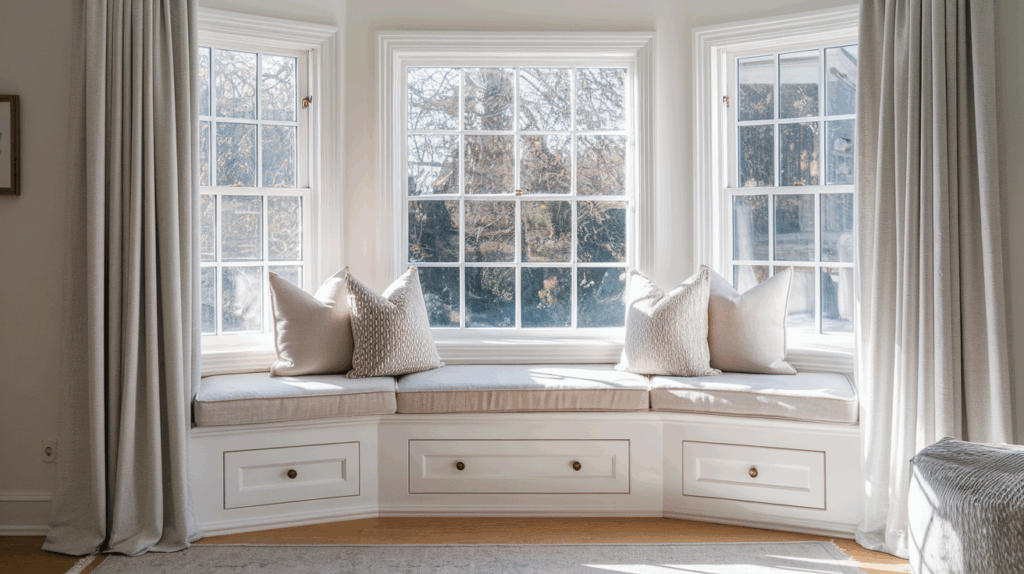 35 Bay Window Decorative Ideas for Your Home