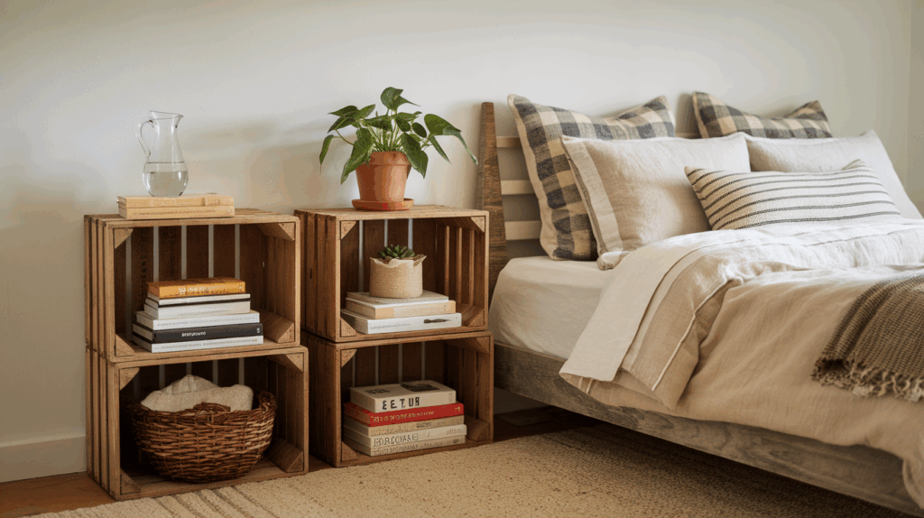 Stacked-Crate-Nightstand