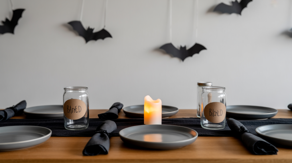  Bat Silhouette Decor