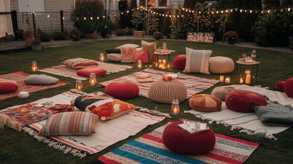 Blanket Lounge on the Lawn