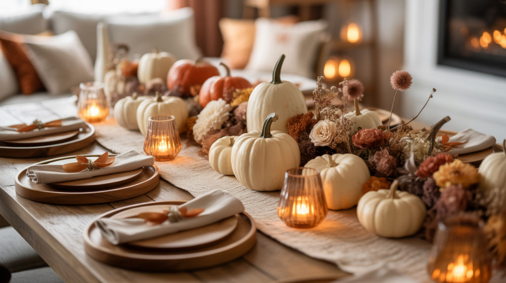 Boho Halloween Table