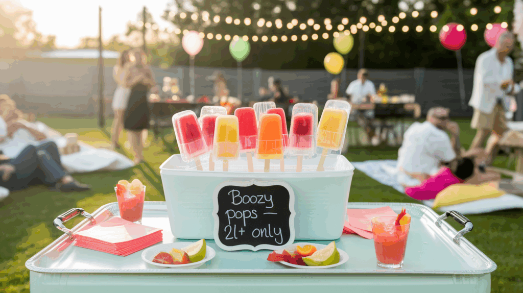  Boozy Popsicles (for 21+)
