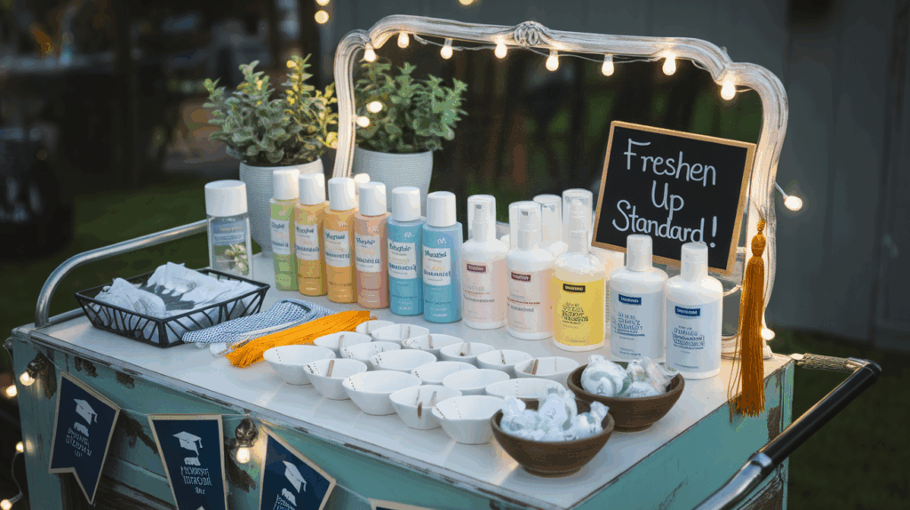 Bug Spray and Body Spray Station