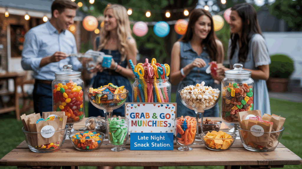 Candy and Munchie Table
