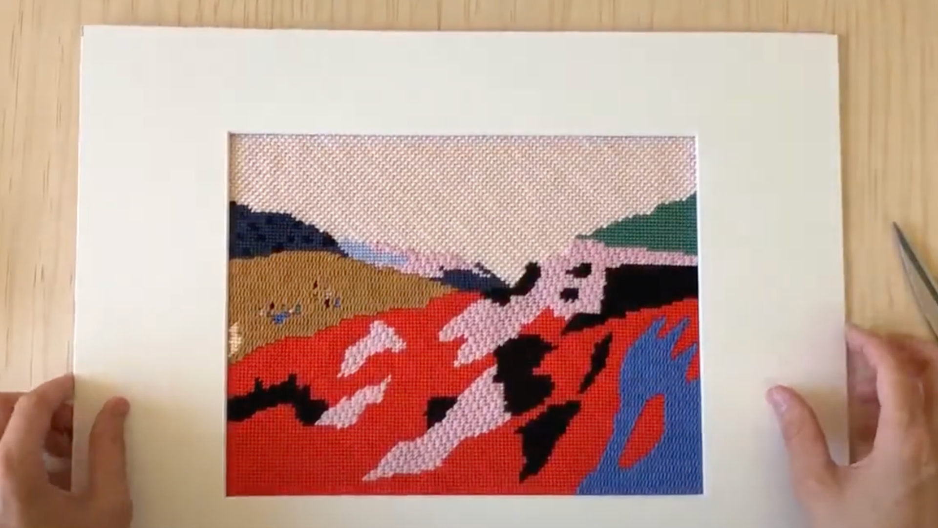 Center_the_Canvas_on_the_Foam_Board