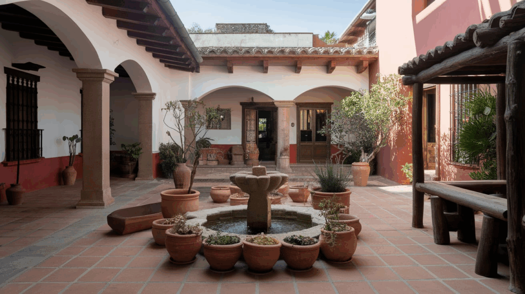 Central Courtyards (Patios)
