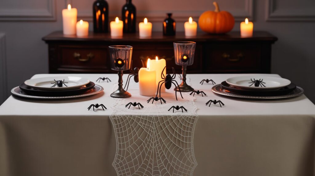 Chic Spiderweb Table