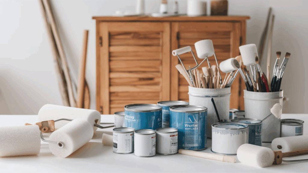 Choosing the Right Paint and Tools
