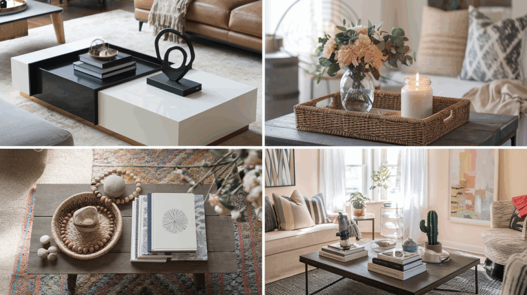 Coffee Table Decor for Different Design Styles
