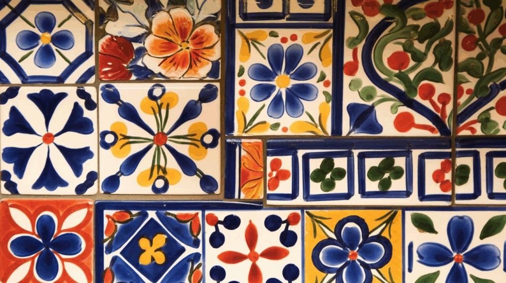 Colorful Talavera Tile Work
