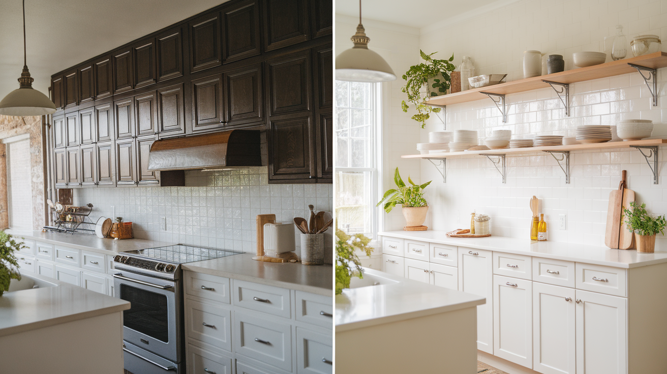 E-6_Take_out_Upper_Cabinets_and_Add_Open_Shelves