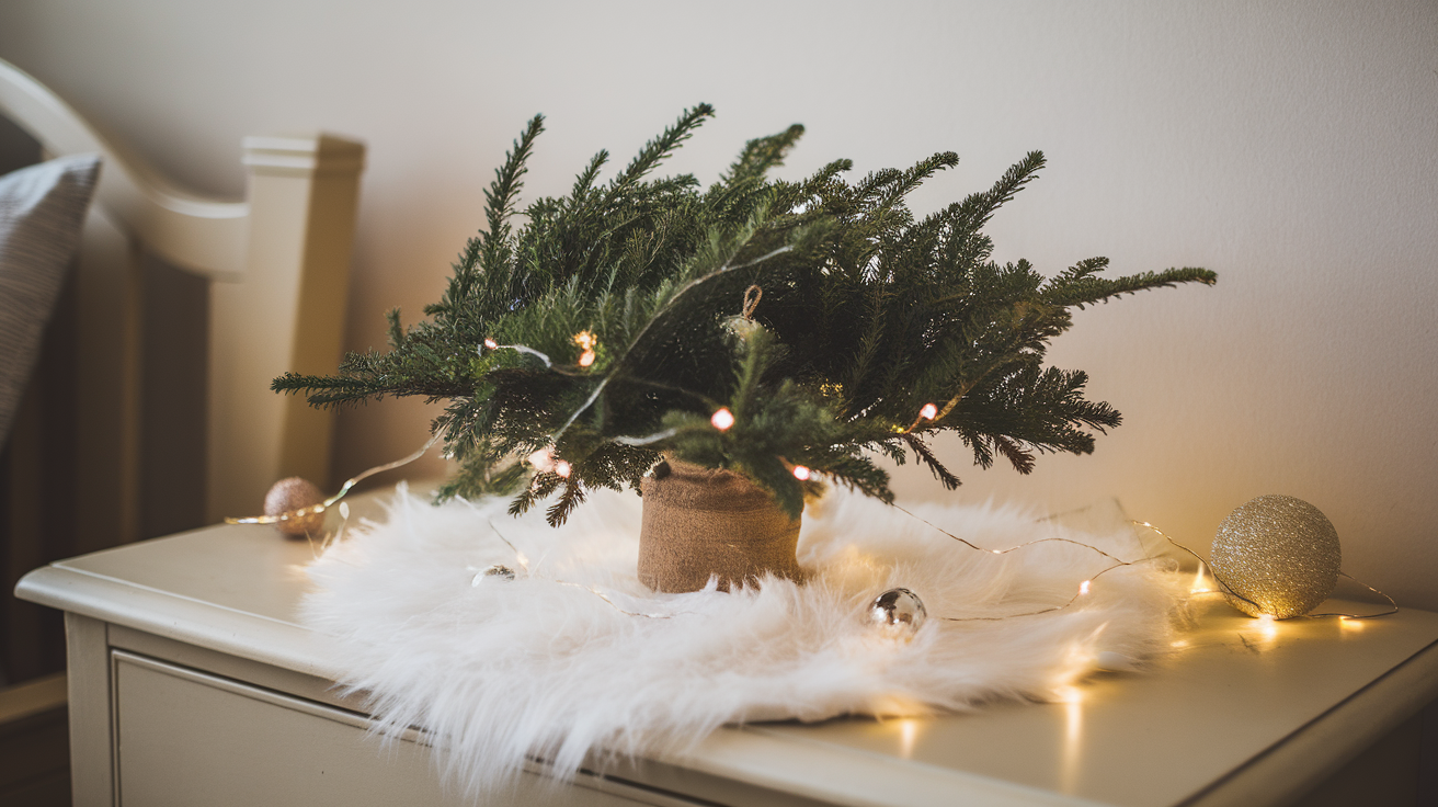Faux_Fur_Tree_Skirt_Under_Mini_Tree