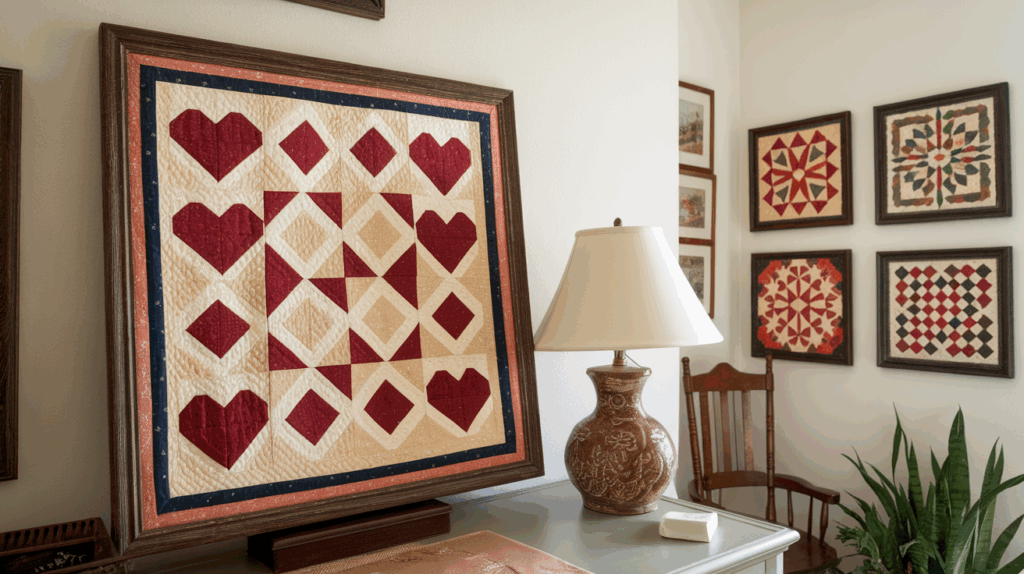 Frame a Fabric or Quilt Square