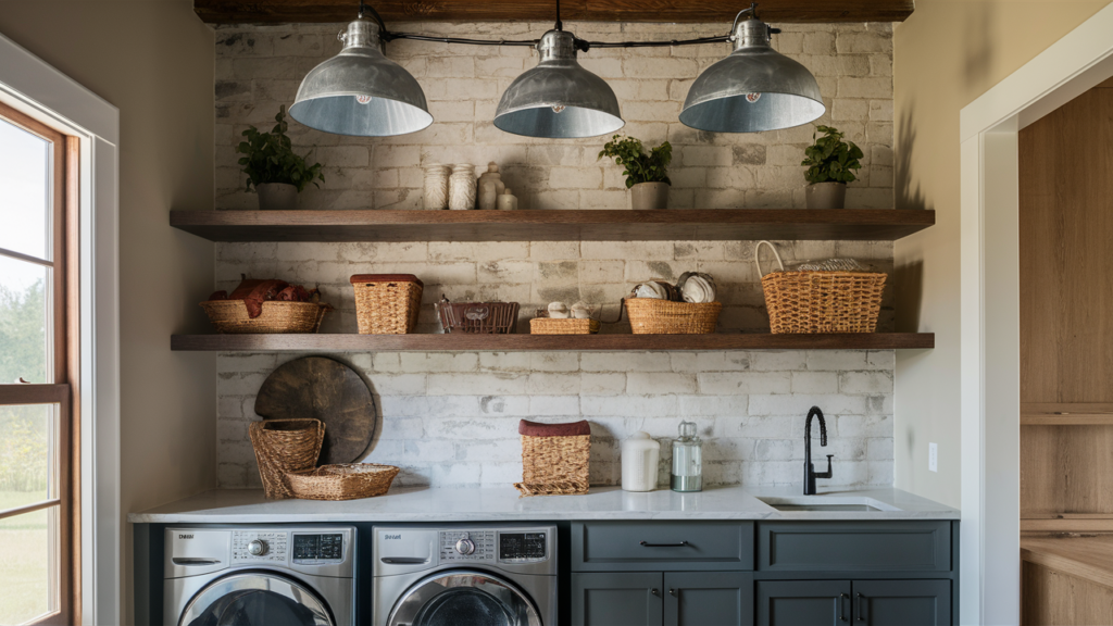 Galvanized Metal Barn Lights