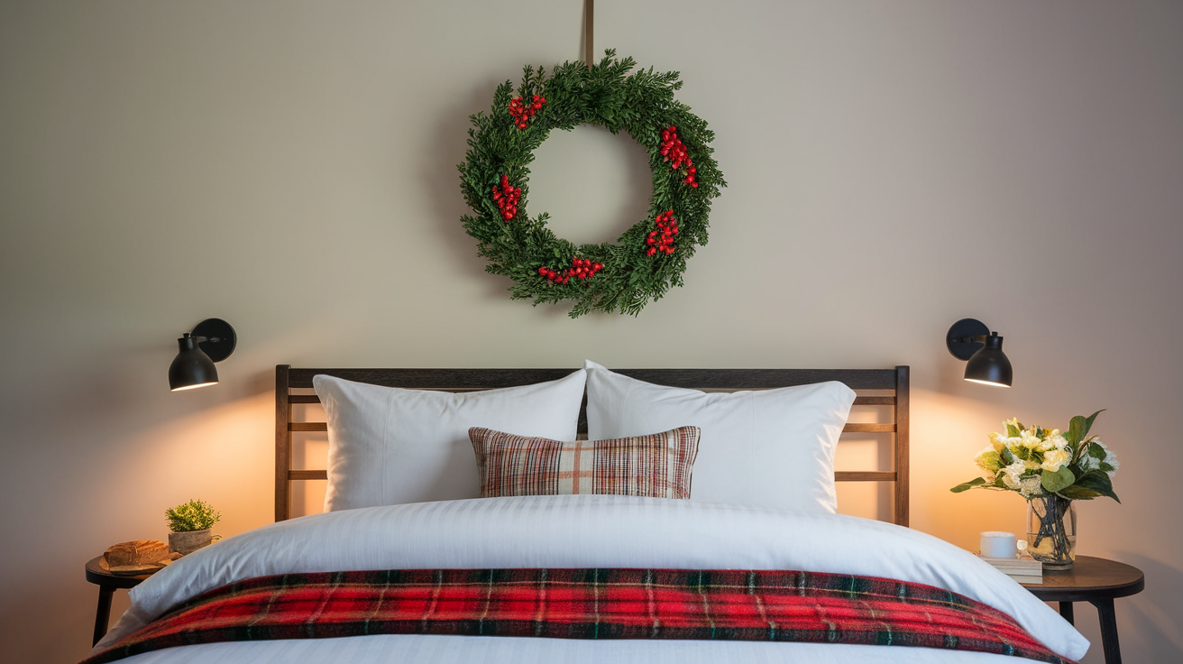 Holiday_Wreath_Above_the_Bed