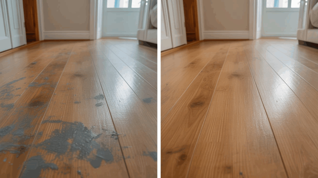 How to Remove Paint from Hardwood Floors: Safe and Easy