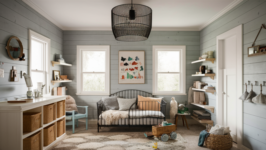 Metal Basket Ceiling Lights