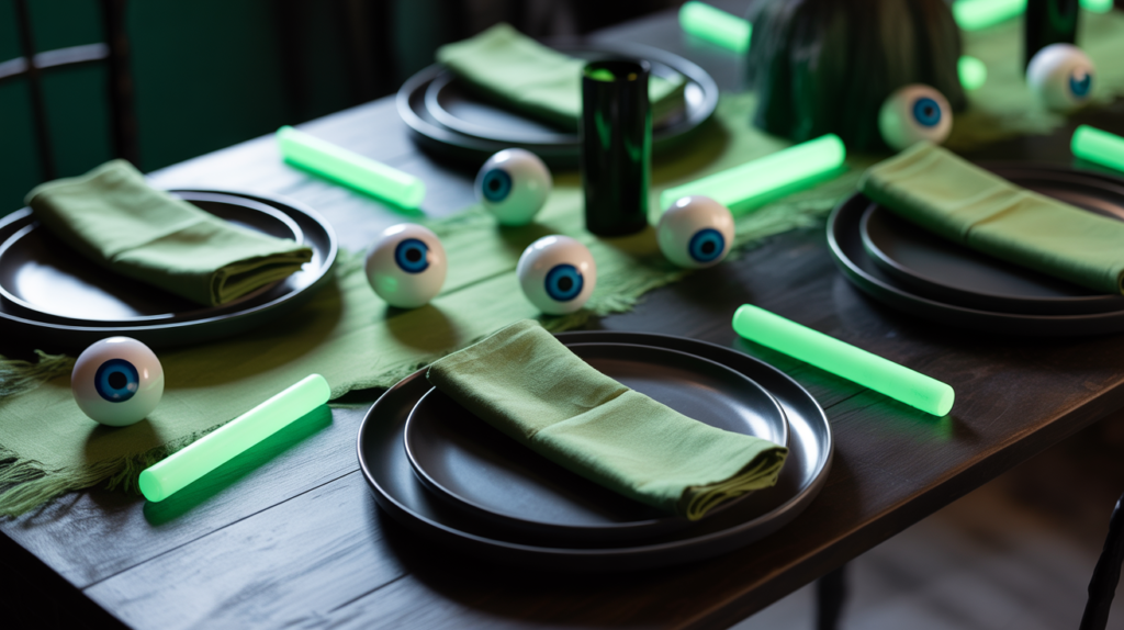 Monster Eyes and Green Glow