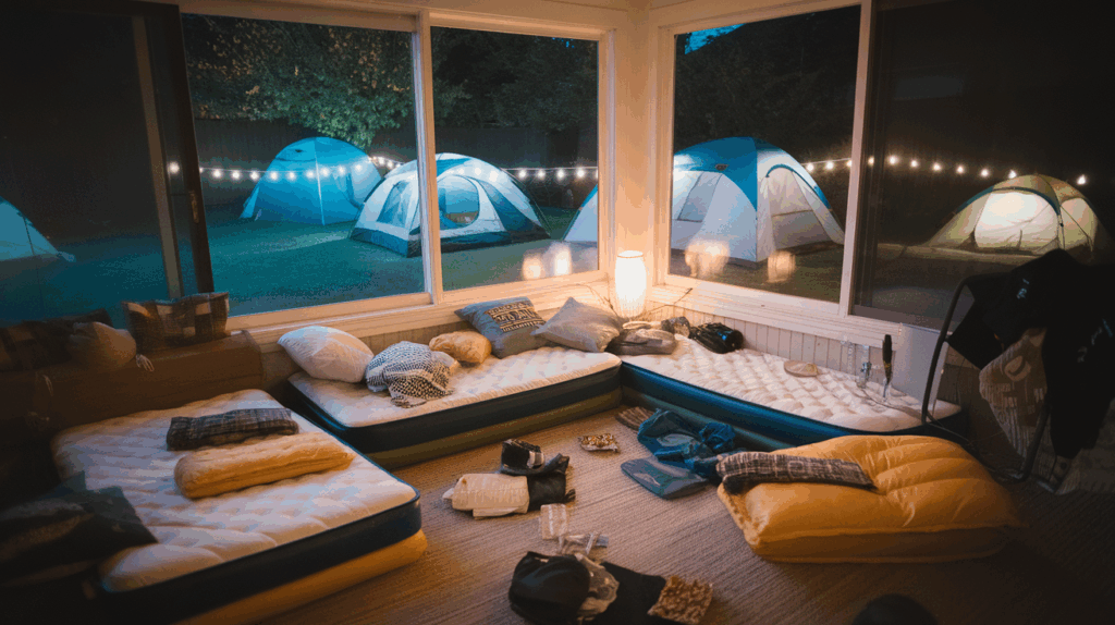 Optional Sleepover Setup
