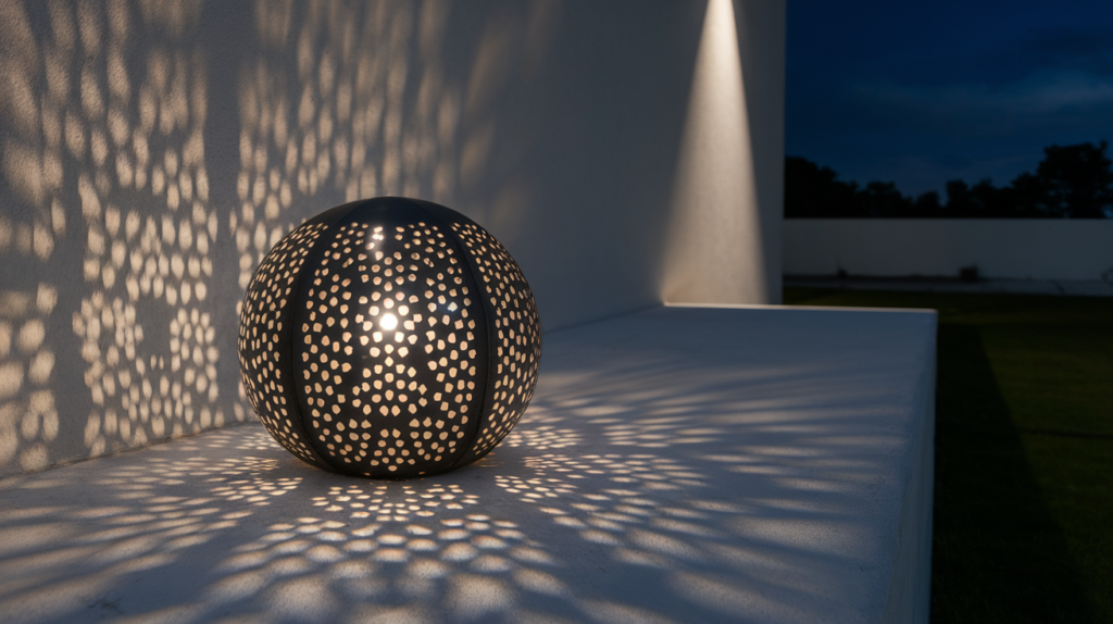 Perforated Metal Light


