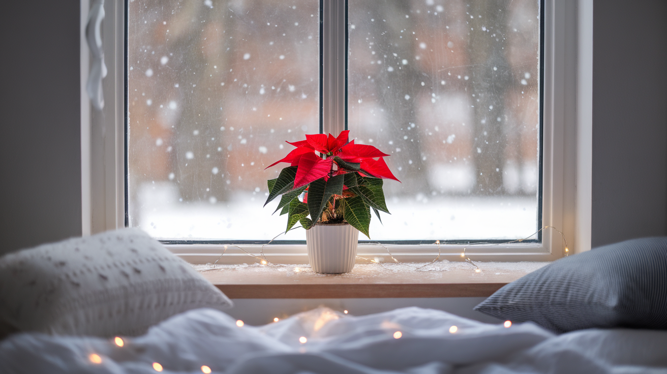 Poinsettia_Plants_on_the_Windowsill