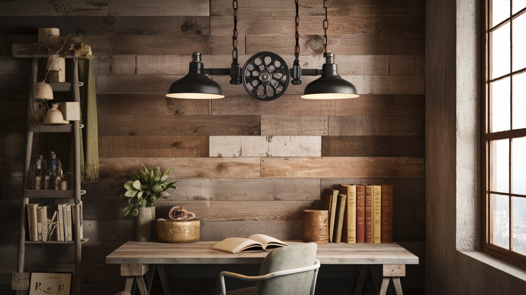 Pulley Pendant Light