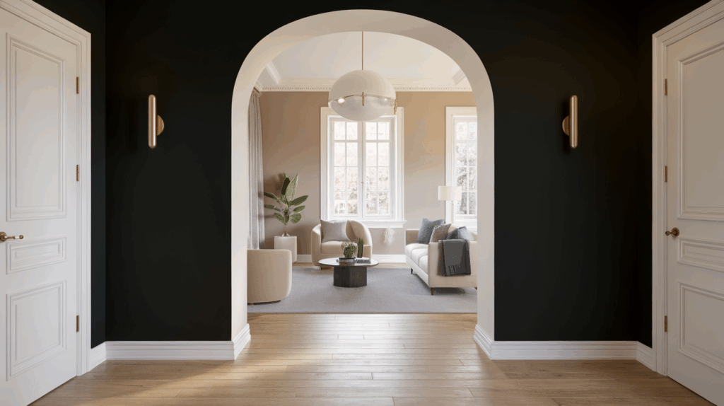 Reviewing Benjamin Moore's Black Satin (2131-10)