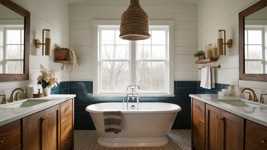 Rope-Wrapped Pendant Light