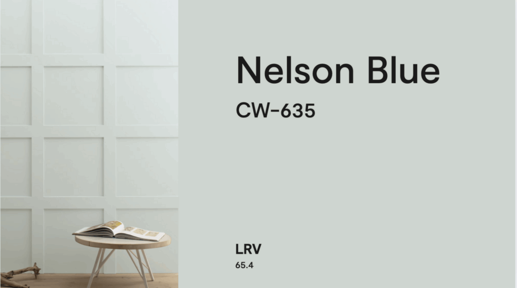 Specifications of Nelson Blue by Benjamin Moore