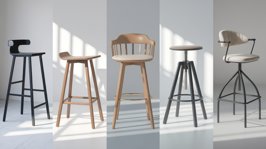 Stool Style Recommendations for a 7-Foot Island
